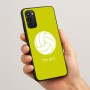 כיסוי בעיצוב אישי עם השם שלך לדגם - Motorola Moto G05 4G בעיצוב כדור כדורעף