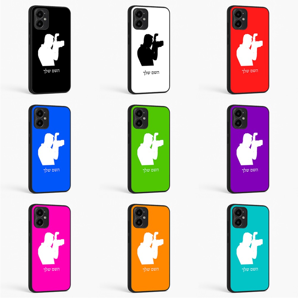 כיסוי בעיצוב אישי עם השם שלך לדגם - Motorola Moto G34 5G בעיצוב צלם - גברים