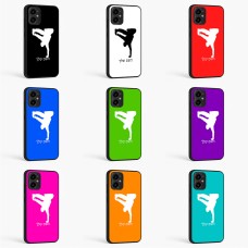 כיסוי בעיצוב אישי עם השם שלך לדגם - Motorola Moto G34 5G בעיצוב ברייקדאנס