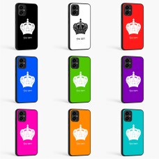 כיסוי בעיצוב אישי עם השם שלך לדגם - Motorola Moto G34 5G בעיצוב כתר מלכותי
