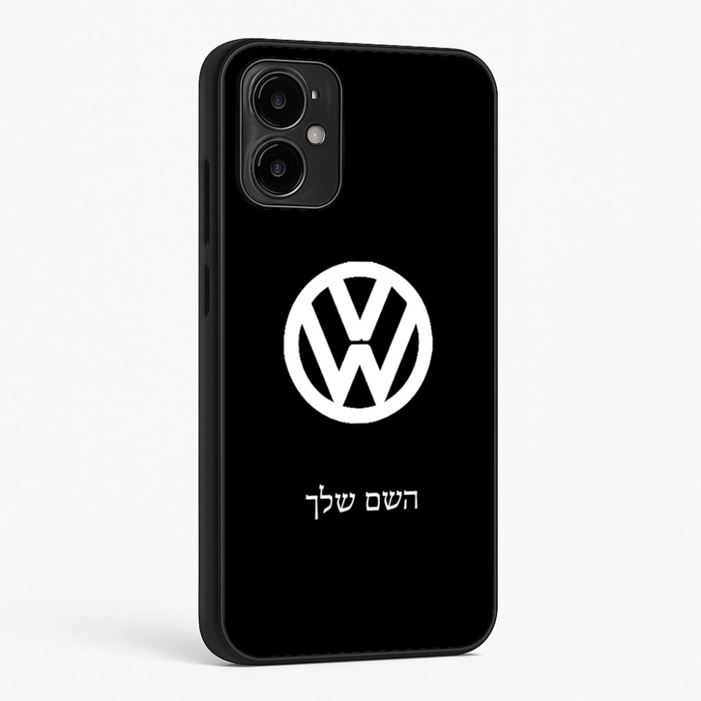 כיסוי בעיצוב אישי עם השם שלך לדגם - Motorola Moto G34 5G בעיצוב פולקסווגן