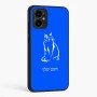 כיסוי בעיצוב אישי עם השם שלך לדגם - Motorola Moto G34 5G בעיצוב חתול