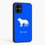 כיסוי בעיצוב אישי עם השם שלך לדגם - Motorola Moto G34 5G בעיצוב כלב