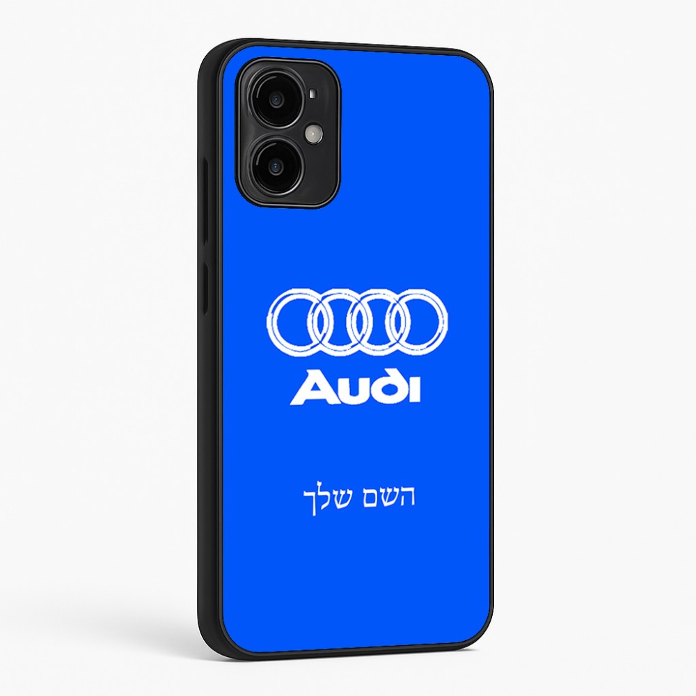 כיסוי בעיצוב אישי עם השם שלך לדגם - Motorola Moto G34 5G בעיצוב אאודי