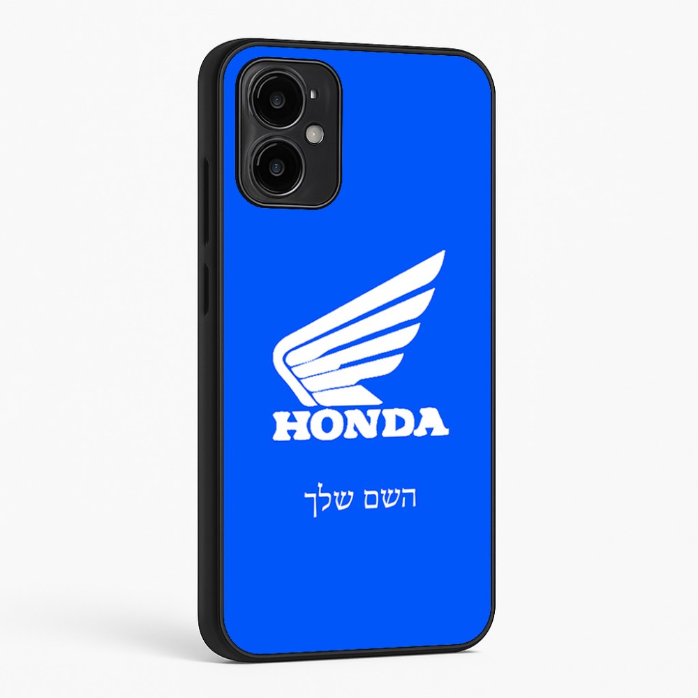 כיסוי בעיצוב אישי עם השם שלך לדגם - Motorola Moto G34 5G בעיצוב הונדה