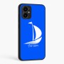 כיסוי בעיצוב אישי עם השם שלך לדגם - Motorola Moto G34 5G בעיצוב סירה