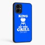 כיסוי בעיצוב אישי עם השם שלך לדגם - Motorola Moto G34 5G בעיצוב מלך הגריל