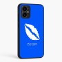 כיסוי בעיצוב אישי עם השם שלך לדגם - Motorola Moto G34 5G בעיצוב שפתיים - נשיקה