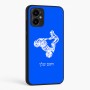 כיסוי בעיצוב אישי עם השם שלך לדגם - Motorola Moto G34 5G בעיצוב רוכב טרקטורונים