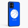 כיסוי בעיצוב אישי עם השם שלך לדגם - Motorola Moto G34 5G בעיצוב כדורסל