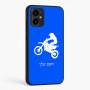 כיסוי בעיצוב אישי עם השם שלך לדגם - Motorola Moto G34 5G בעיצוב מוטוקרוס