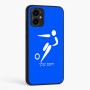 כיסוי בעיצוב אישי עם השם שלך לדגם - Motorola Moto G34 5G בעיצוב כדורגל אולימפי
