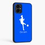 כיסוי בעיצוב אישי עם השם שלך לדגם - Motorola Moto G34 5G בעיצוב שחקנית כדורגל - אישה
