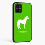 כיסוי בעיצוב אישי עם השם שלך לדגם - Motorola Moto G34 5G בעיצוב סוס