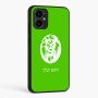 כיסוי בעיצוב אישי עם השם שלך לדגם - Motorola Moto G34 5G בעיצוב פני אריה