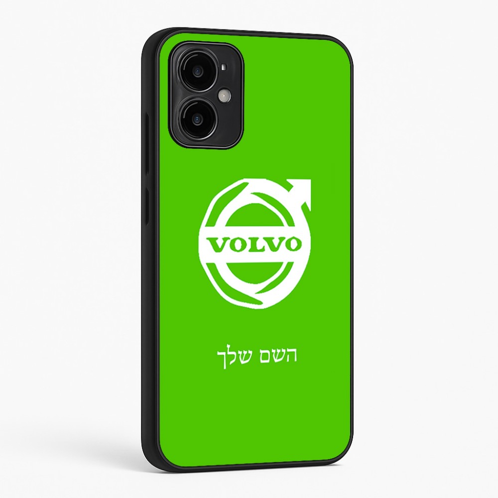 כיסוי בעיצוב אישי עם השם שלך לדגם - Motorola Moto G34 5G בעיצוב וולוו