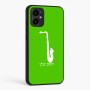 כיסוי בעיצוב אישי עם השם שלך לדגם - Motorola Moto G34 5G בעיצוב סקסופון