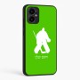 כיסוי בעיצוב אישי עם השם שלך לדגם - Motorola Moto G34 5G בעיצוב הוקי שוערים