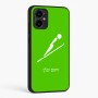 כיסוי בעיצוב אישי עם השם שלך לדגם - Motorola Moto G34 5G בעיצוב קפיצת סקי אולימפית