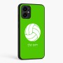 כיסוי בעיצוב אישי עם השם שלך לדגם - Motorola Moto G34 5G בעיצוב כדור כדורעף