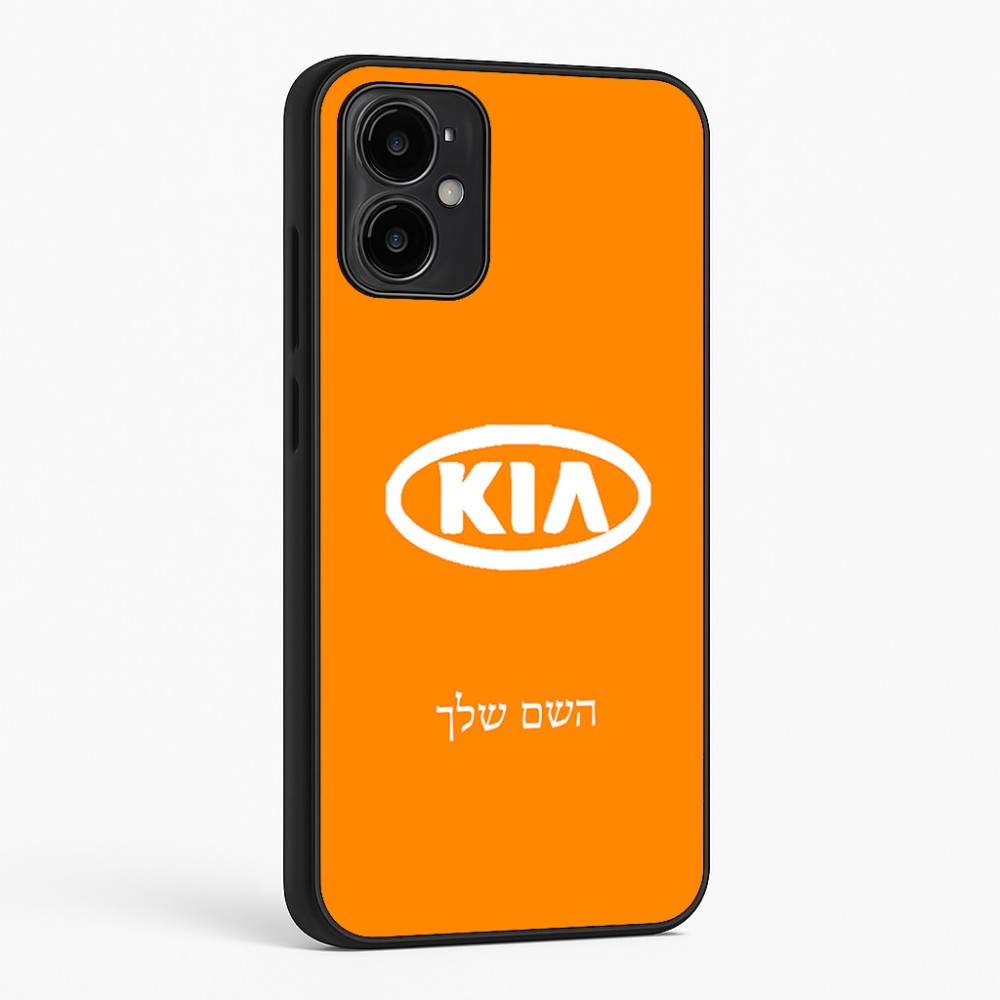 כיסוי בעיצוב אישי עם השם שלך לדגם - Motorola Moto G34 5G בעיצוב קיה