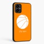 כיסוי בעיצוב אישי עם השם שלך לדגם - Motorola Moto G34 5G בעיצוב כדורסל
