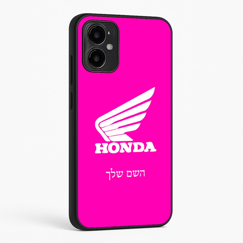 כיסוי בעיצוב אישי עם השם שלך לדגם - Motorola Moto G34 5G בעיצוב הונדה