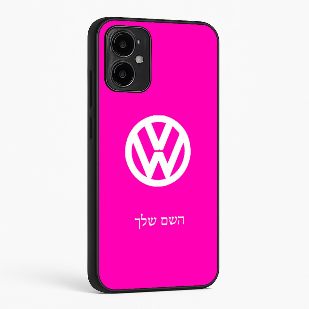 כיסוי בעיצוב אישי עם השם שלך לדגם - Motorola Moto G34 5G בעיצוב פולקסווגן