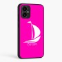 כיסוי בעיצוב אישי עם השם שלך לדגם - Motorola Moto G34 5G בעיצוב סירה