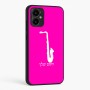 כיסוי בעיצוב אישי עם השם שלך לדגם - Motorola Moto G34 5G בעיצוב סקסופון