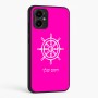 כיסוי בעיצוב אישי עם השם שלך לדגם - Motorola Moto G34 5G בעיצוב הגה - קפטן - ים