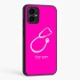 כיסוי בעיצוב אישי עם השם שלך לדגם - Motorola Moto G34 5G בעיצוב סטטוסקופ רופא
