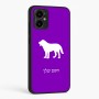 כיסוי בעיצוב אישי עם השם שלך לדגם - Motorola Moto G34 5G בעיצוב כלב