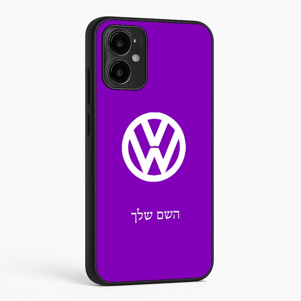 כיסוי בעיצוב אישי עם השם שלך לדגם - Motorola Moto G34 5G בעיצוב פולקסווגן