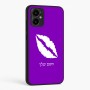 כיסוי בעיצוב אישי עם השם שלך לדגם - Motorola Moto G34 5G בעיצוב שפתיים - נשיקה