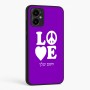 כיסוי בעיצוב אישי עם השם שלך לדגם - Motorola Moto G34 5G בעיצוב אהבה