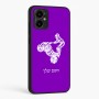 כיסוי בעיצוב אישי עם השם שלך לדגם - Motorola Moto G34 5G בעיצוב רוכב טרקטורונים