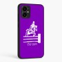 כיסוי בעיצוב אישי עם השם שלך לדגם - Motorola Moto G34 5G בעיצוב רוכב סוסים