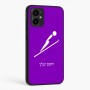 כיסוי בעיצוב אישי עם השם שלך לדגם - Motorola Moto G34 5G בעיצוב קפיצת סקי אולימפית