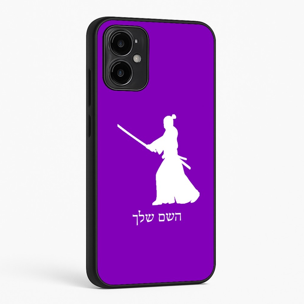 כיסוי בעיצוב אישי עם השם שלך לדגם - Motorola Moto G34 5G בעיצוב סמוראי