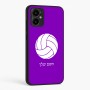 כיסוי בעיצוב אישי עם השם שלך לדגם - Motorola Moto G34 5G בעיצוב כדור כדורעף
