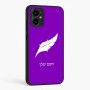 כיסוי בעיצוב אישי עם השם שלך לדגם - Motorola Moto G34 5G בעיצוב נוצת נוצה