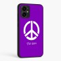 כיסוי בעיצוב אישי עם השם שלך לדגם - Motorola Moto G34 5G בעיצוב סמל השלום