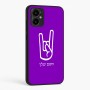 כיסוי בעיצוב אישי עם השם שלך לדגם - Motorola Moto G34 5G בעיצוב יד סלע