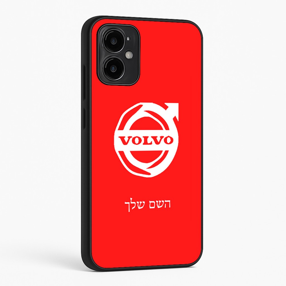 כיסוי בעיצוב אישי עם השם שלך לדגם - Motorola Moto G34 5G בעיצוב וולוו