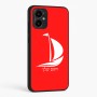 כיסוי בעיצוב אישי עם השם שלך לדגם - Motorola Moto G34 5G בעיצוב סירה
