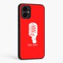 כיסוי בעיצוב אישי עם השם שלך לדגם - Motorola Moto G34 5G בעיצוב מיקרופון