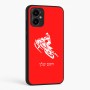 כיסוי בעיצוב אישי עם השם שלך לדגם - Motorola Moto G34 5G בעיצוב אופנוע שלג