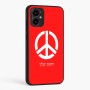 כיסוי בעיצוב אישי עם השם שלך לדגם - Motorola Moto G34 5G בעיצוב סמל השלום