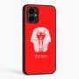 כיסוי בעיצוב אישי עם השם שלך לדגם - Motorola Moto G34 5G בעיצוב פרעה - תות ענח' אמון מצרי